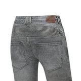 BELA BOSTON Denim Jeans Moto Calcas Preto Random 30L
