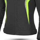 BELA BRADLEY Moto Senhora Textil Casacos Preto Amarelo Fluorocente