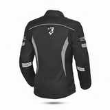 BELA BRADLEY Casacos De Moto Senhora Textil Preto Cinza
