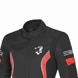 BELA BRADLEY Motorcycle Ladies Textile Coats Black Red