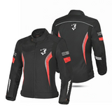 BELA BRADLEY Motorcycle Ladies Textile Coats Black Red