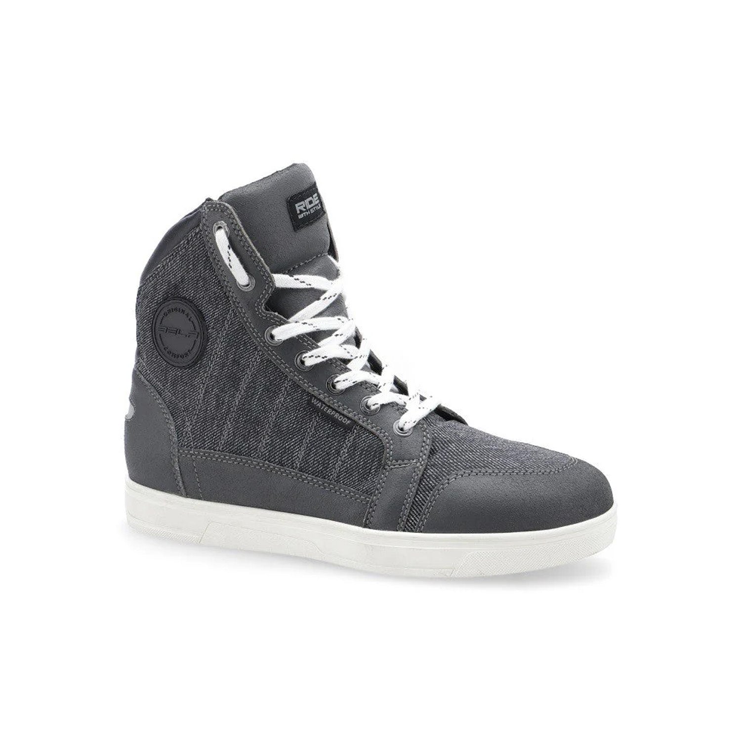 BELA Bruno WP Leather Motorcycle Boots for Men, Black Gray – 2 – Maximomoto PT