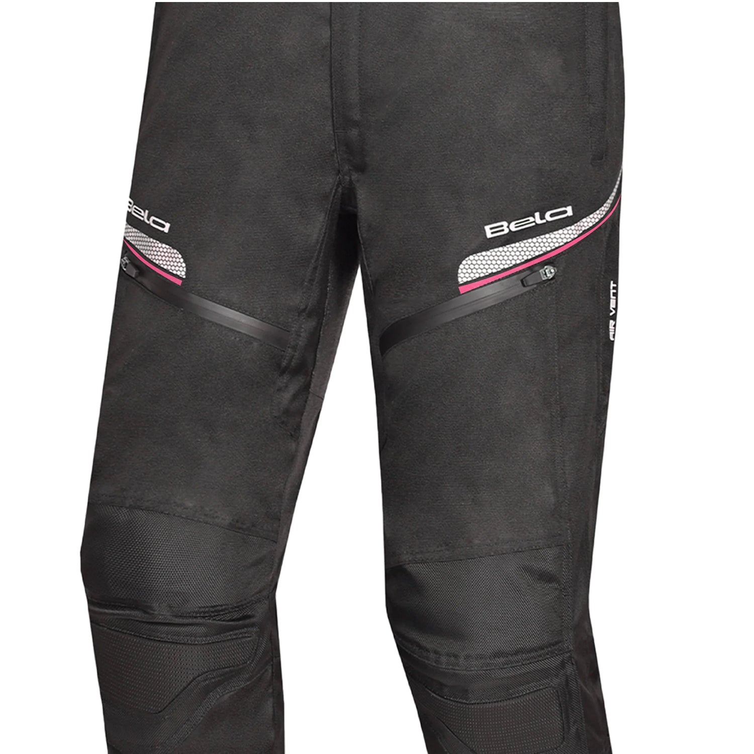 BELA CALM DIGGER Moto Textil Senhora Calcas Preto Rosa 30L – 6 – Maximomoto PT
