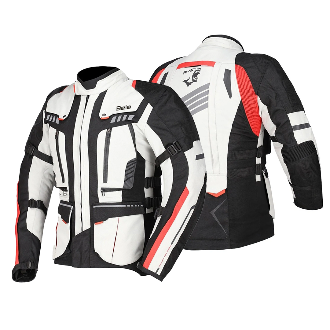 BELA Hailstorm Casacos De Moto Textil Gelo Preto – 2 – Maximomoto PT