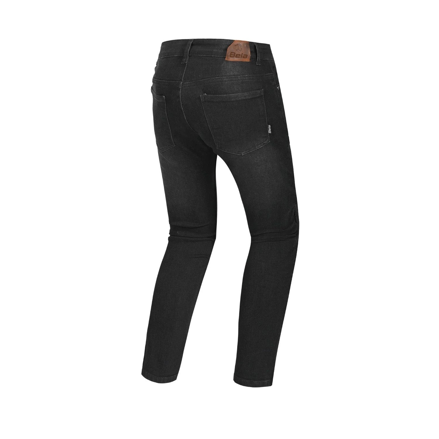 BELA CLARK Denim Jeans Moto Senhora Calcas Spray Preto – 3 – Maximomoto PT