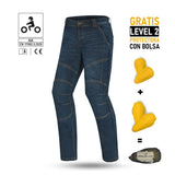 Beautiful Cowboy Jeans Crack Motorcycle Blue Pants