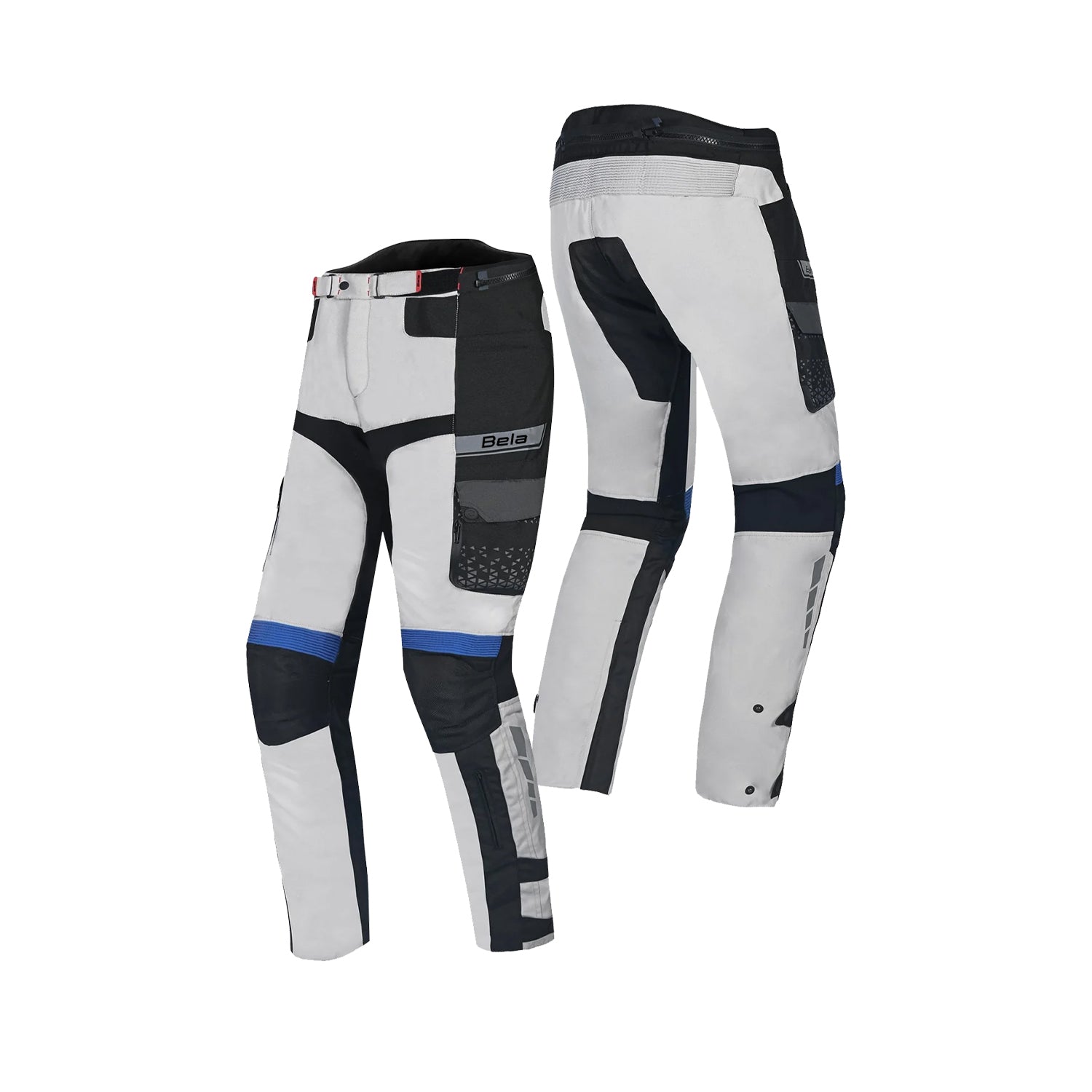 BELA CROSSROAD EXTREME WP Moto Homem Textil Calcas Gelo Azul Preto – 2 – Maximomoto PT