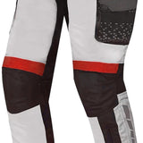 BELA CROSSROAD EXTREME WP Moto Textil Calcas Gelo Cinzento Vermelho