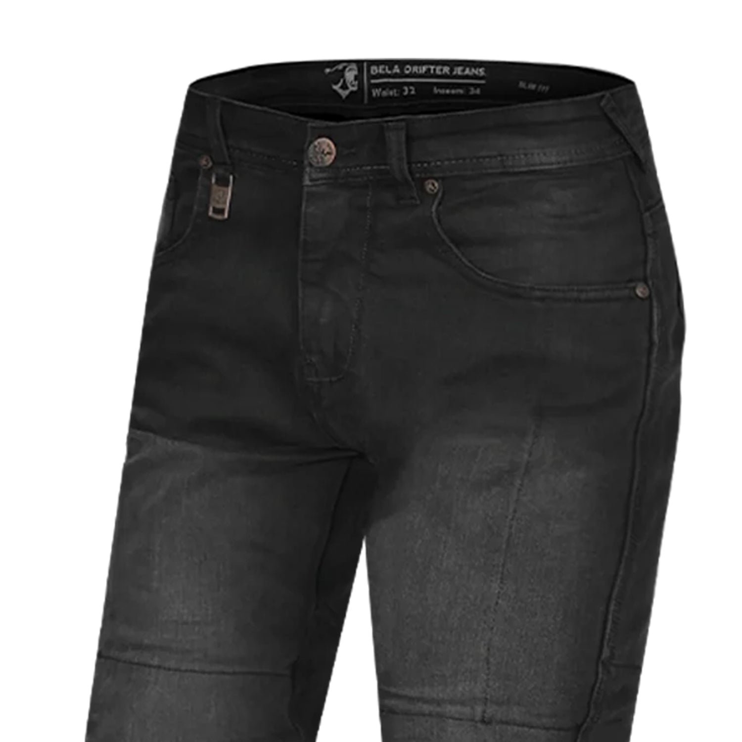 BELA DRIFTER Jeans De Moto 32L Preto Spray – 9 – Maximomoto PT