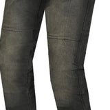 BELA DRIFTER Denim Jeans Moto Pants Black Khaki Tint 32L