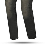 BELA DRIFTER Denim Jeans Moto Pants Black Khaki Tint 32L