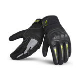 BELA DRIFT Moto Senhora Textil Luvas Preto Fluorescente Amarelo – Maximomoto PT