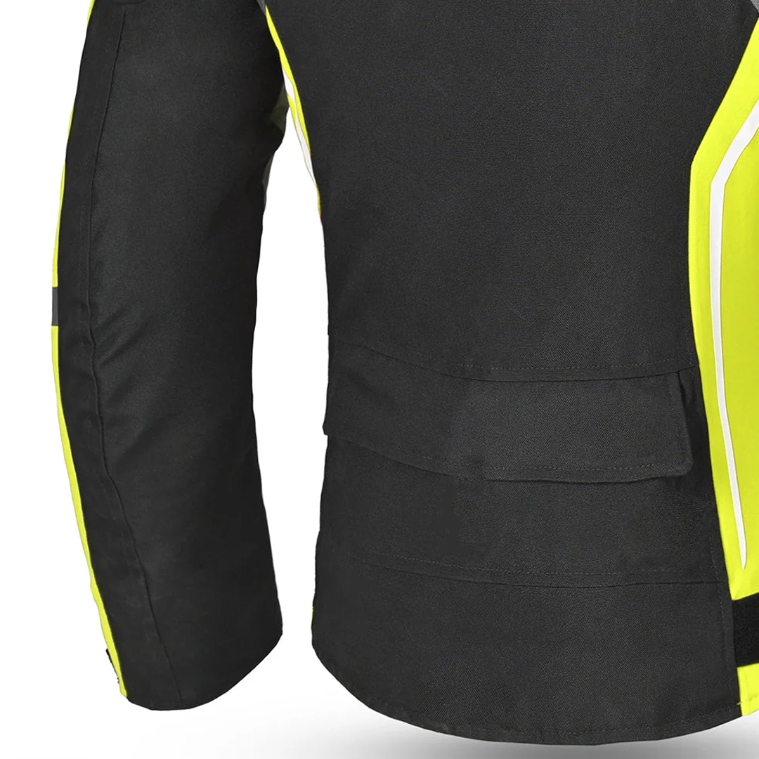 BELA ELANUR Motorcycle Ladies Textile Jackets Black Anthracite Yellow – 7 – Maximomoto PT