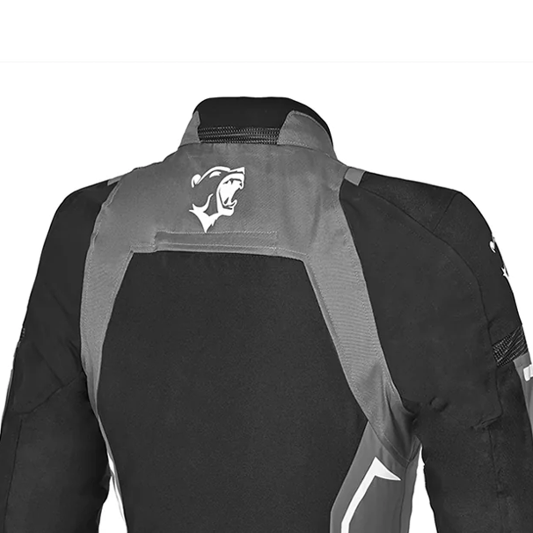 BELA ELANUR Casacos De Moto Textil Senhora Preto Cinza – 5 – Maximomoto PT