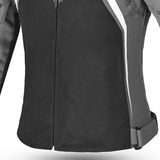 BELA ELANUR Casacos De Moto Textil Senhora Preto Cinza