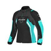 BELA ELANUR Moto Textile Women's Jackets Black Turquoise – Maximomoto PT