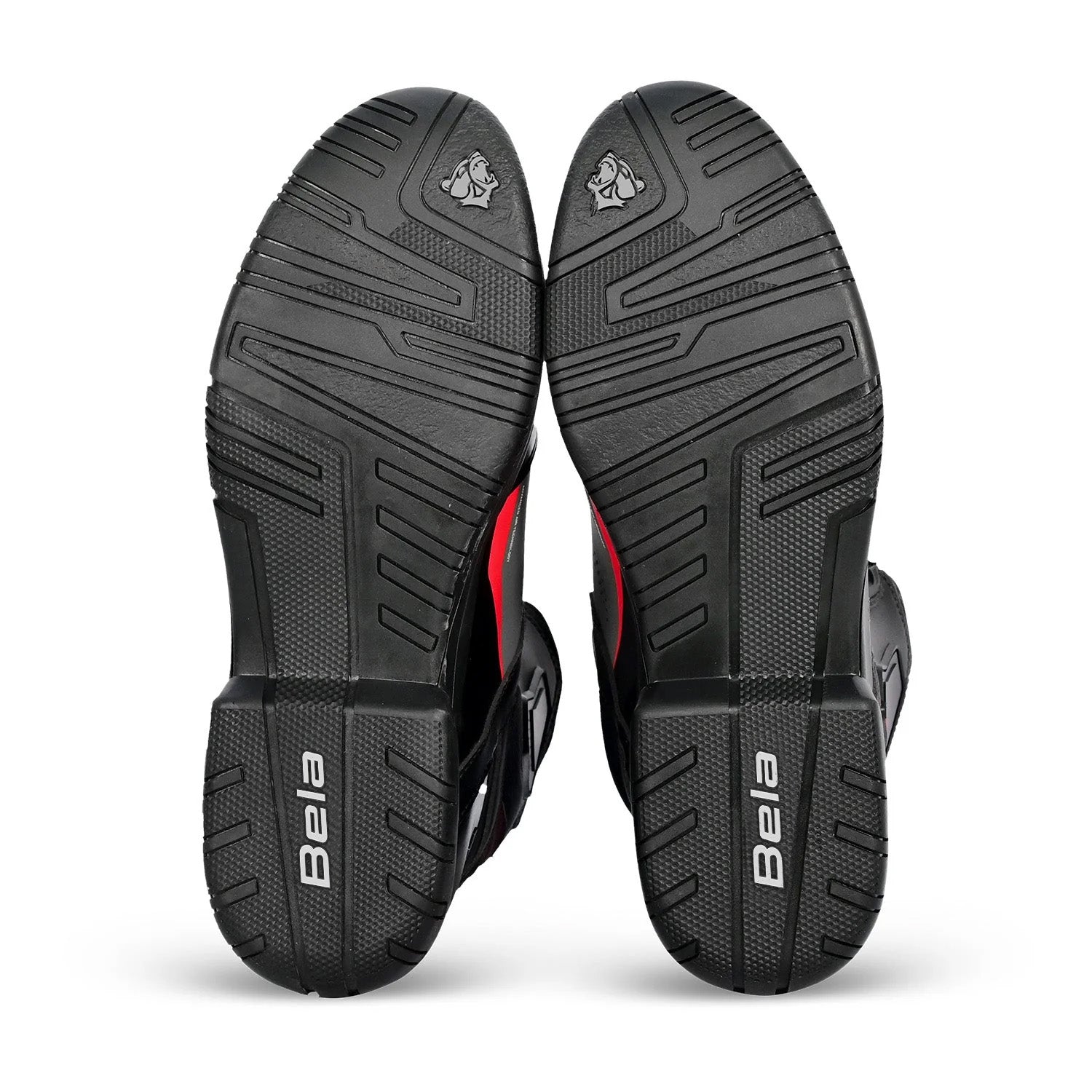 BELA EXTREME FORCE Motorcycle Boots Black Gray Red – 5 – Maximomoto PT