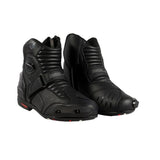 BELA FASTER Couro Motociclista Botas Preto