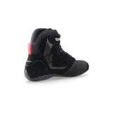 BELA Grace Men's Motorcycle Leather Boots Black Gray