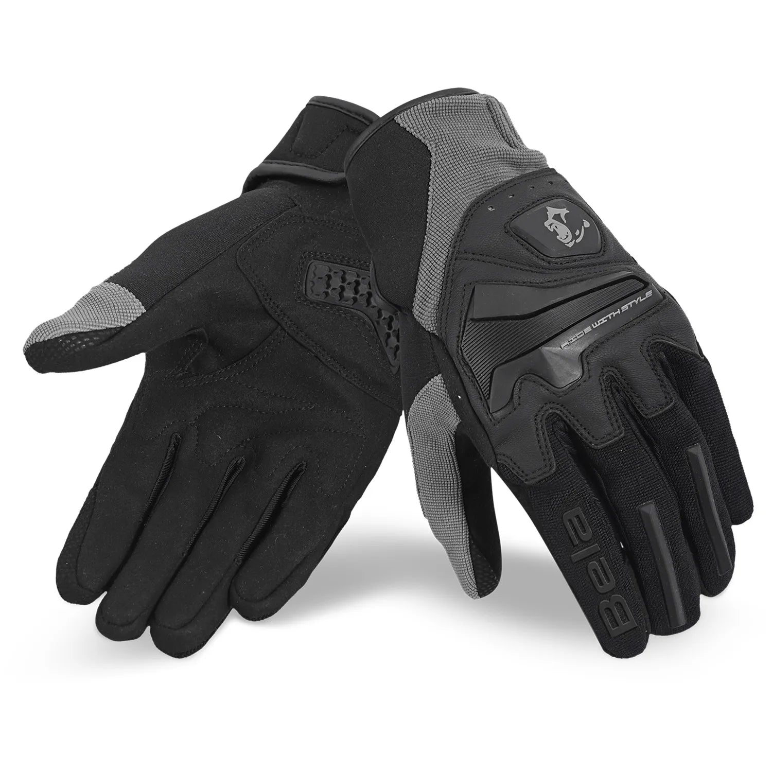BELA STAR Moto Textile Men's Gloves Anthracite Black – 1 – Maximomoto PT