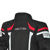 BELA HIGHLAND Motorcycle Ladies Coats Black Ice Red