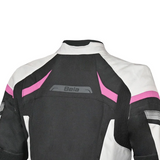BELA HIGHLAND Moto Textil Senhora Casacos Gelo Rosa