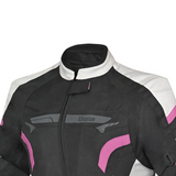 BELA HIGHLAND Moto Textil Senhora Casacos Gelo Rosa