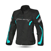 BELA HIGHLAND Senhora Moto Casaco Turquesa Preto – Maximomoto PT