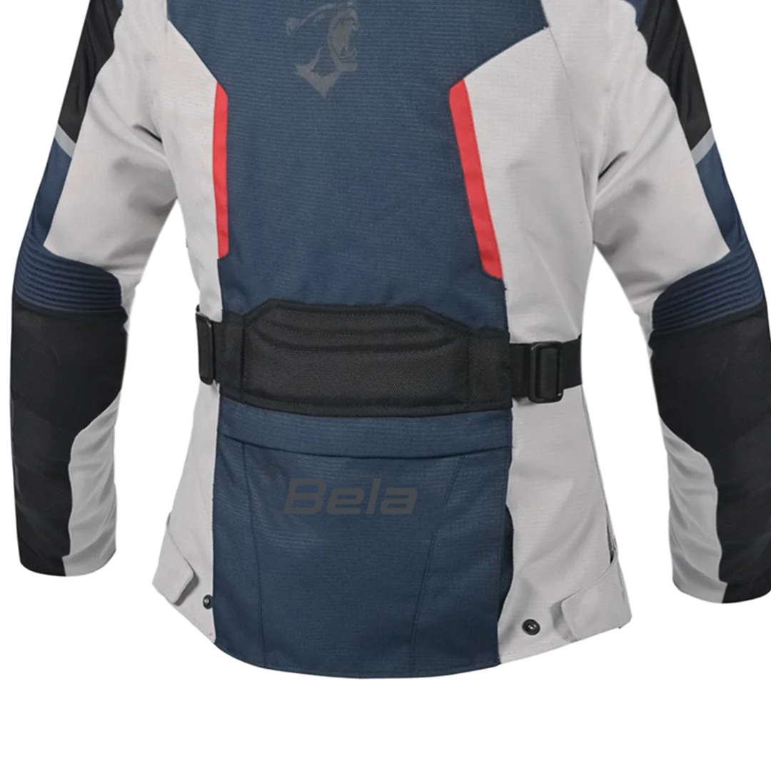 LINDA HURRICANE 3 IN 1 MUJER MOTO CHAQUETA BLUE HIELO ROJO – 7 – Maximomoto PT