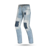 BELA JOHN Denim Jeans Moto Calcas Azul – Maximomoto PT