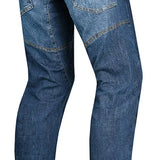 BELA KEVIN Denim Jeans Moto Homem Calcas 32L Random Azul