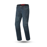 BELA KEVIN Denim Jeans Moto Homem Calcas Azul Sujo 32L