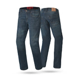 BELA KEVIN Denim Jeans Moto Homem Calcas Azul Sujo 32L