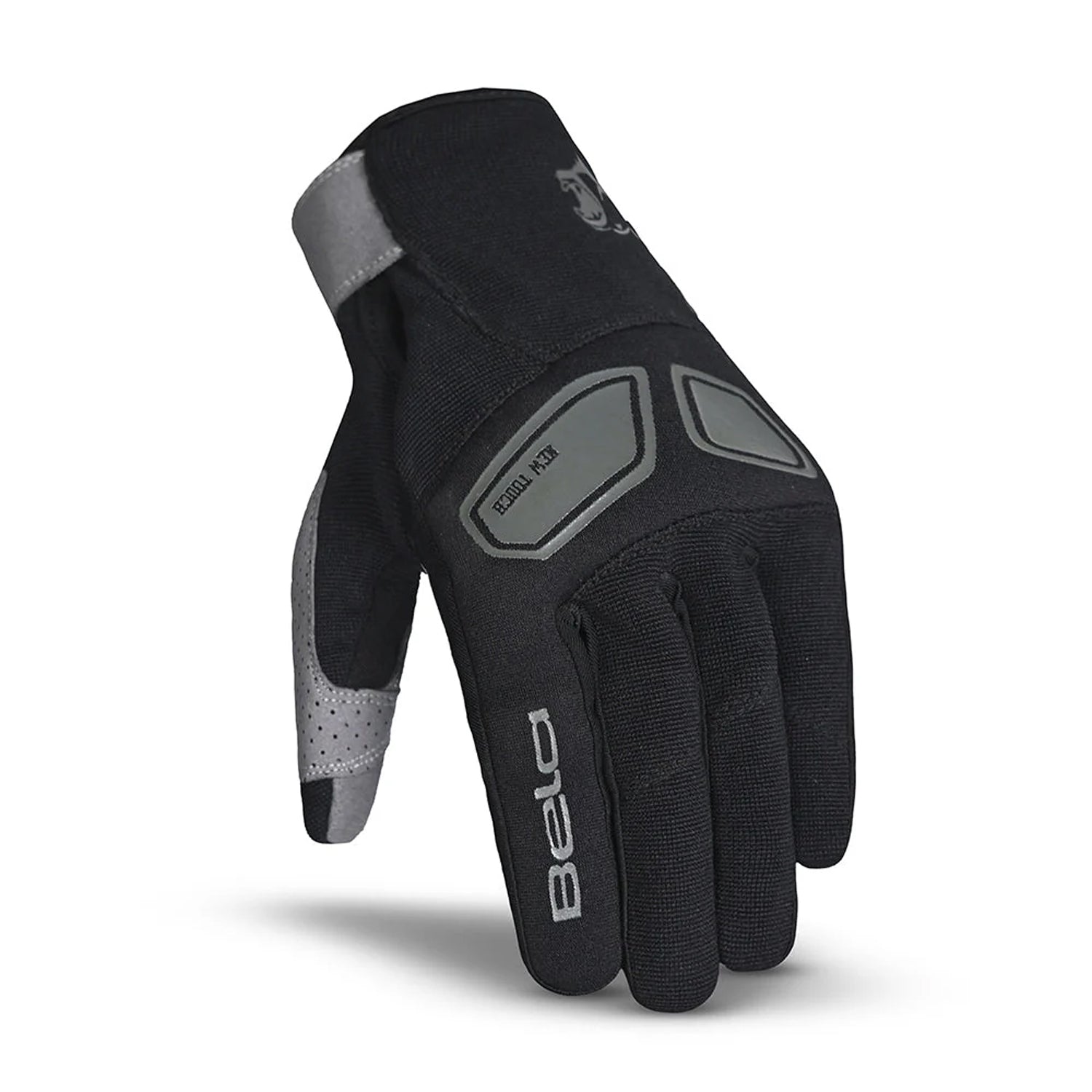 BELA LMBU 2 Luvas De Moto Textil Preto Cinza – 2 – Maximomoto PT