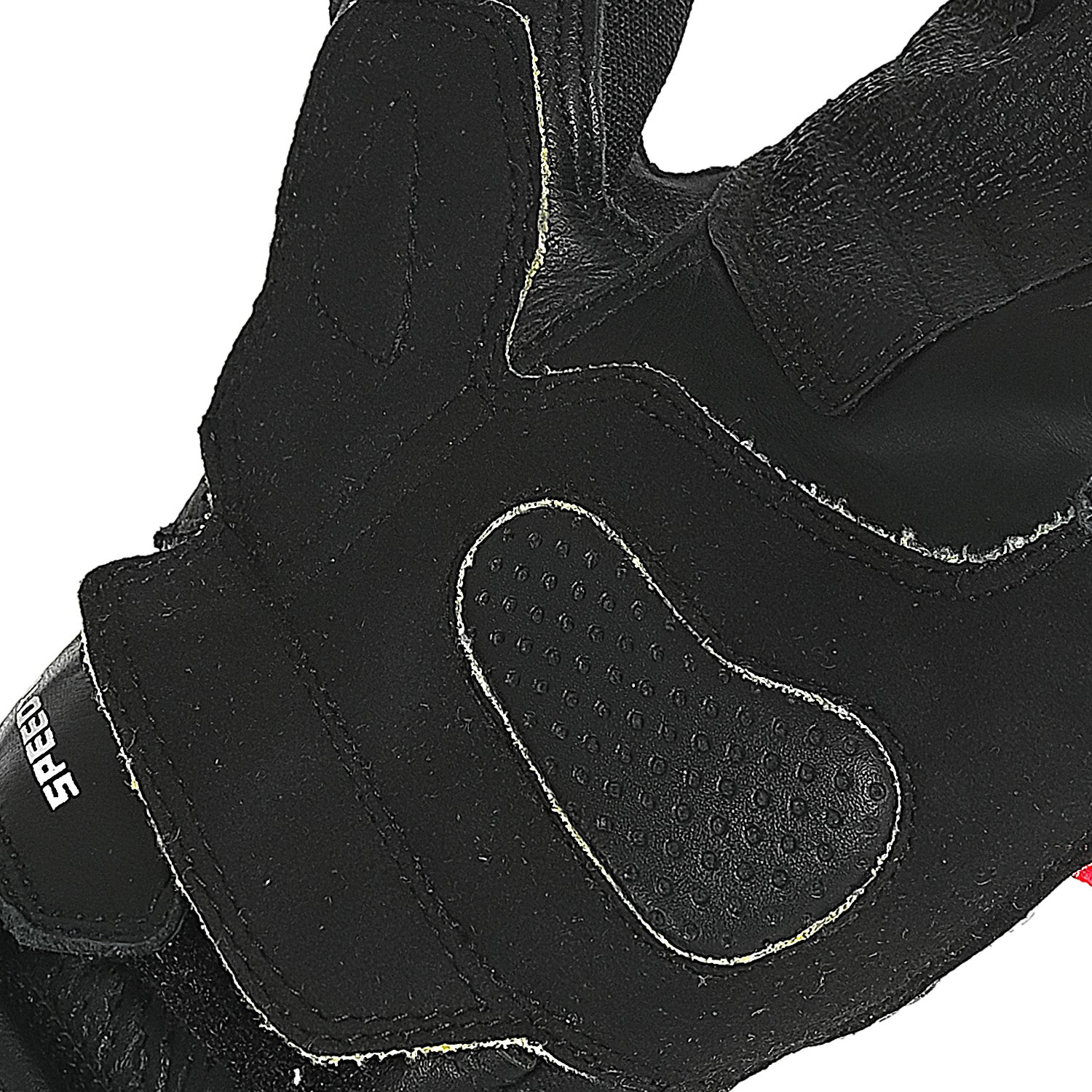 BELA LEMOX Black and Red Leather Motorcycle Gloves – 5 – Maximomoto PT