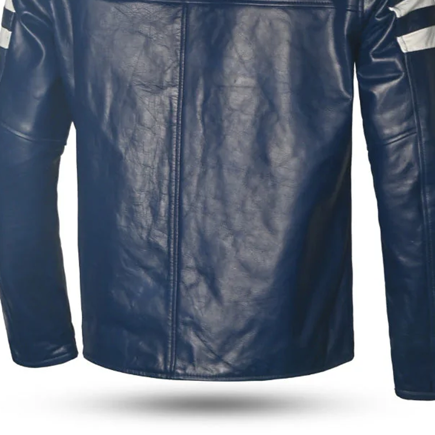 BELA MILANO Motorcycle Leather Fashion Jackets Blue White – 6 – Maximomoto PT