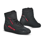 BELA MISSION WP Moto Couro Botas Homem Preto Vermelho – Maximomoto PT
