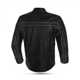 BEAUTIFUL NIGHT HAWK VINTAGE Motorcycle Leather Jackets Black Gray