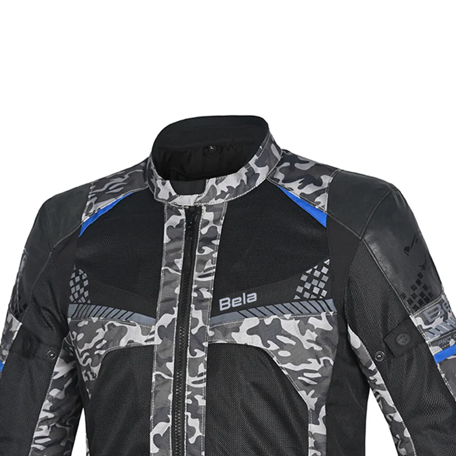 BELA ONSAKER Camouflage Motorcycle Textile Jackets Blue Black – 5 – Maximomoto PT