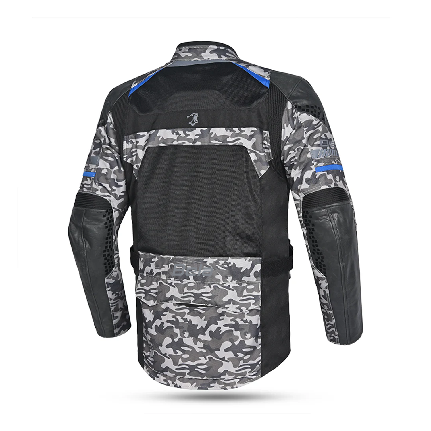 BELA ONSAKER Camouflage Motorcycle Textile Jackets Blue Black – 3 – Maximomoto PT
