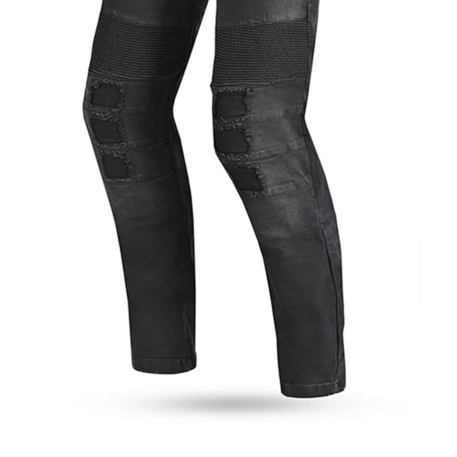 BELA PISTON Textile Denim Jeans Motorcycle Pants Black 34L – 10 – Maximomoto PT