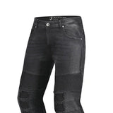 BELA PISTON Textile Denim Jeans Motorcycle Pants Black 34L