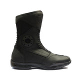 BELA Prime Longa Botas De Moto Homem Couro Preto