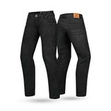BELA RIO Slim Fit Jeans Motorcycle Men's Pants Black 32L Inseam