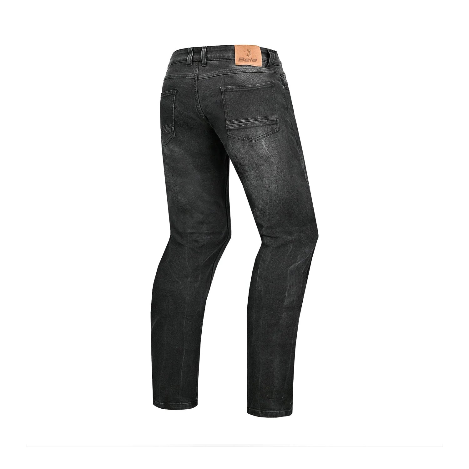 BELA RIO Denim Jeans Moto Homem Calças Preto Dye 34L – 3 – Maximomoto PT