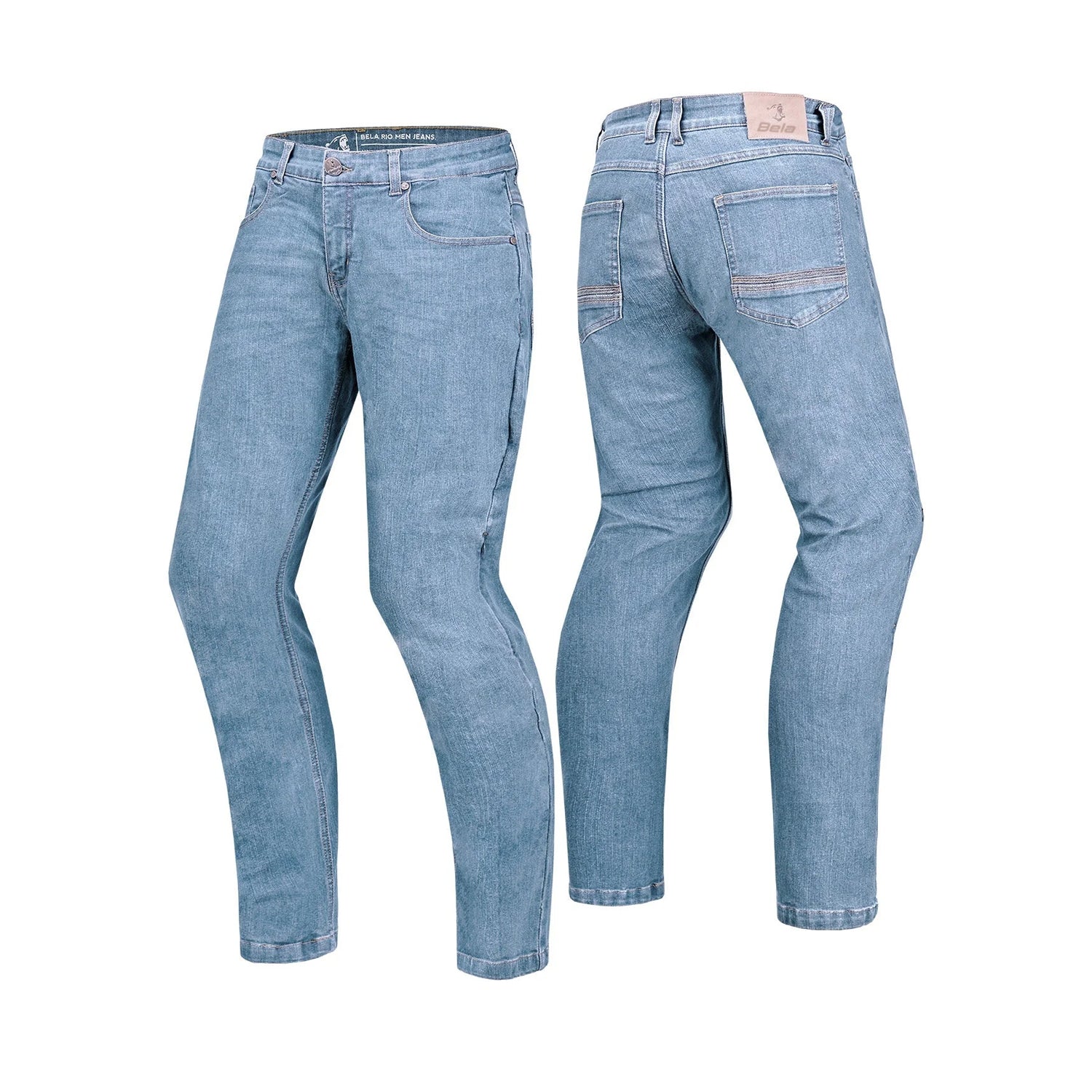 Beautiful Cowboy River Motorcycle Man Pants CE Approved AA Blue Light – 2 – Maximomoto PT