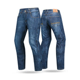 BELA RIO TIE & DY Denim Jeans Moto Calcas Azul 34L