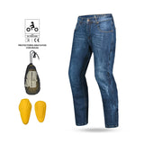 BELA RIO TIE & DY Denim Jeans Moto Calcas Azul 34L