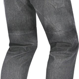 BELA ROCKER Jeans Motorcycle Pants Gray Spray 34L