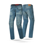 BELA ROCKER Jeans Moto Pants CE Approved AA Light Blue